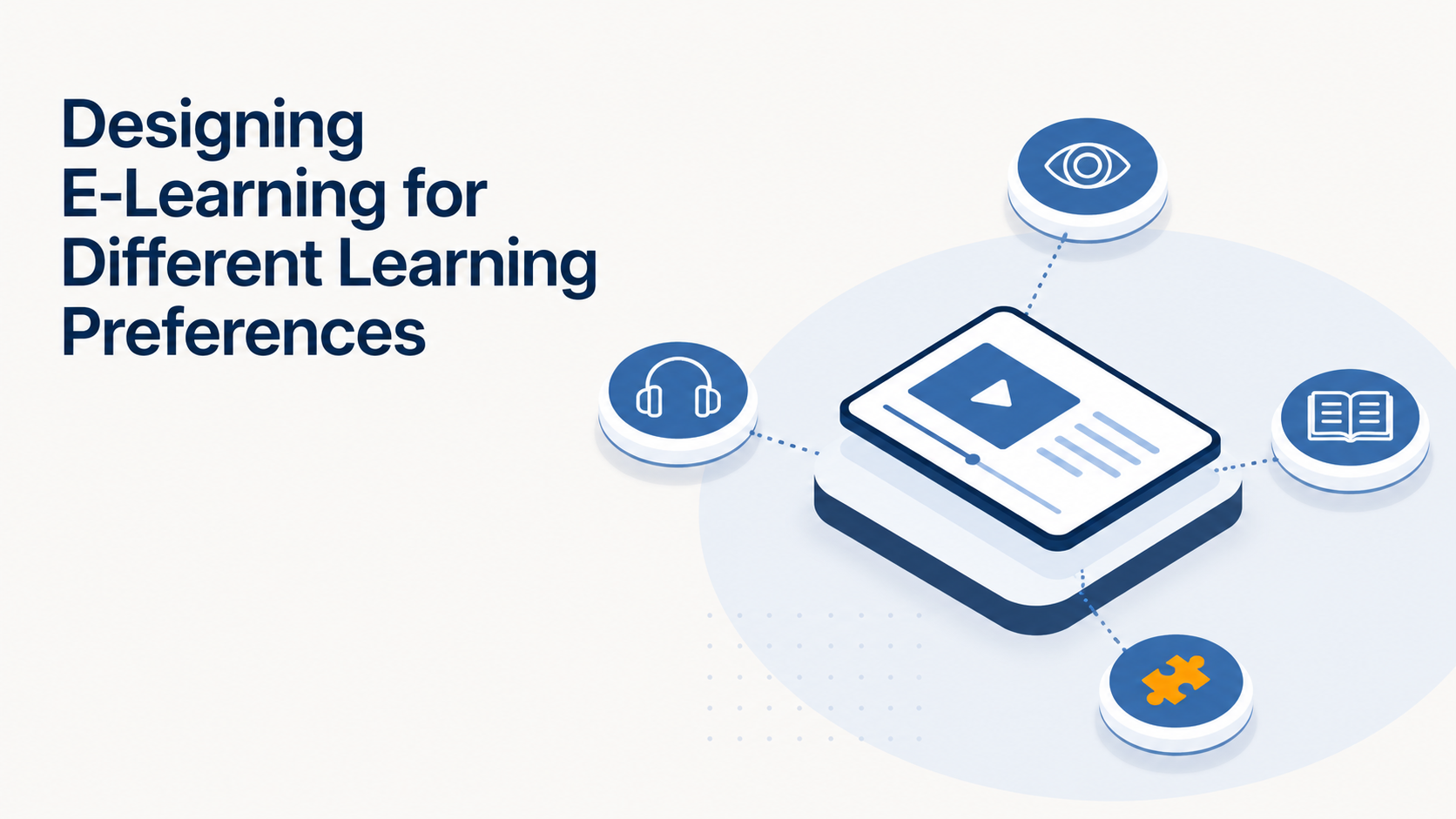 Illustration for the article: Designing E-Learning for Different Learning Preferences