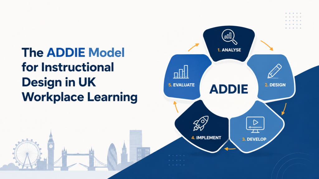 The ADDIE Model for Instructional Design in UK Workplace Learning