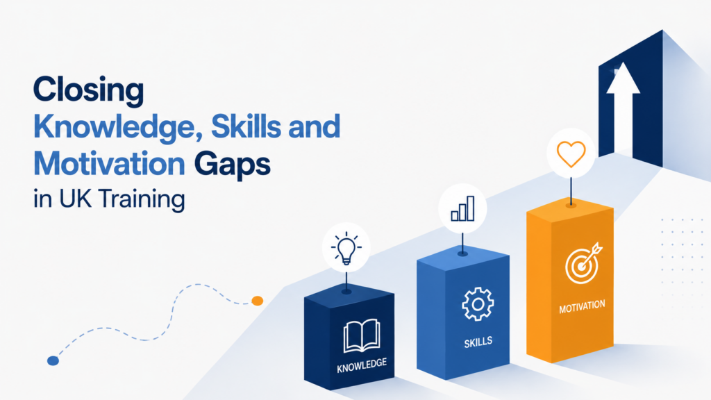Closing Knowledge, Skills and Motivation Gaps in UK Training