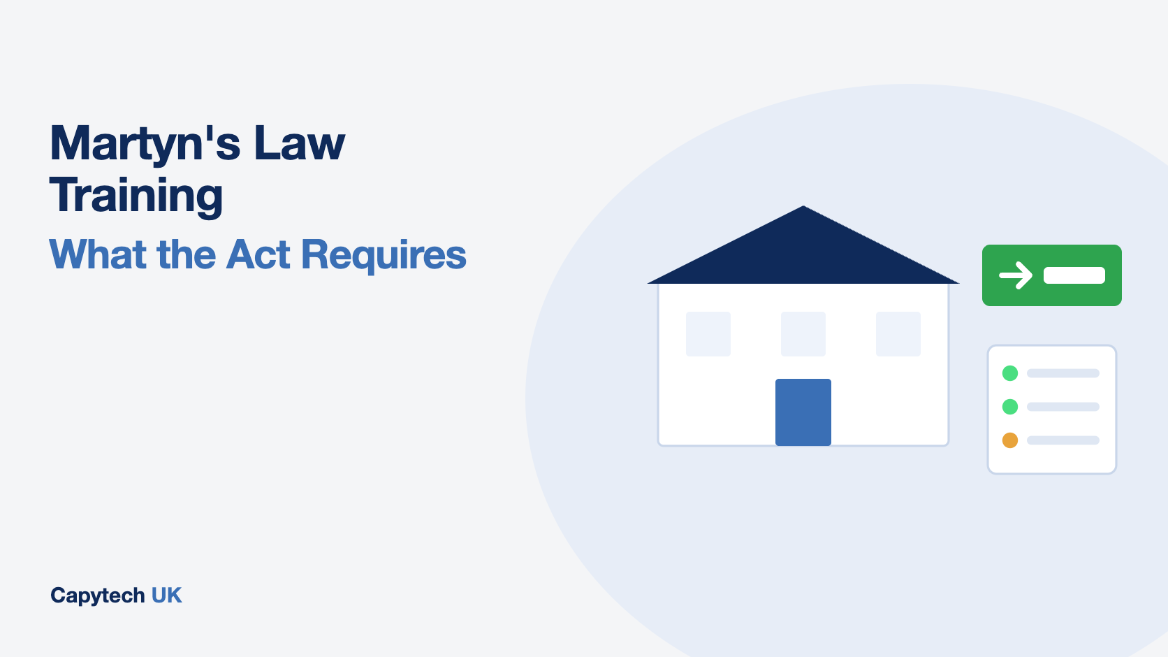 Martyn’s Law Training: What the Act Requires and When