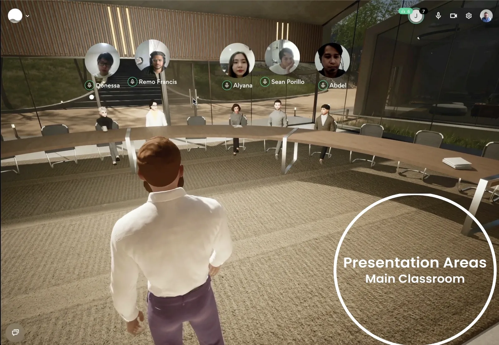 Virtual training classroom